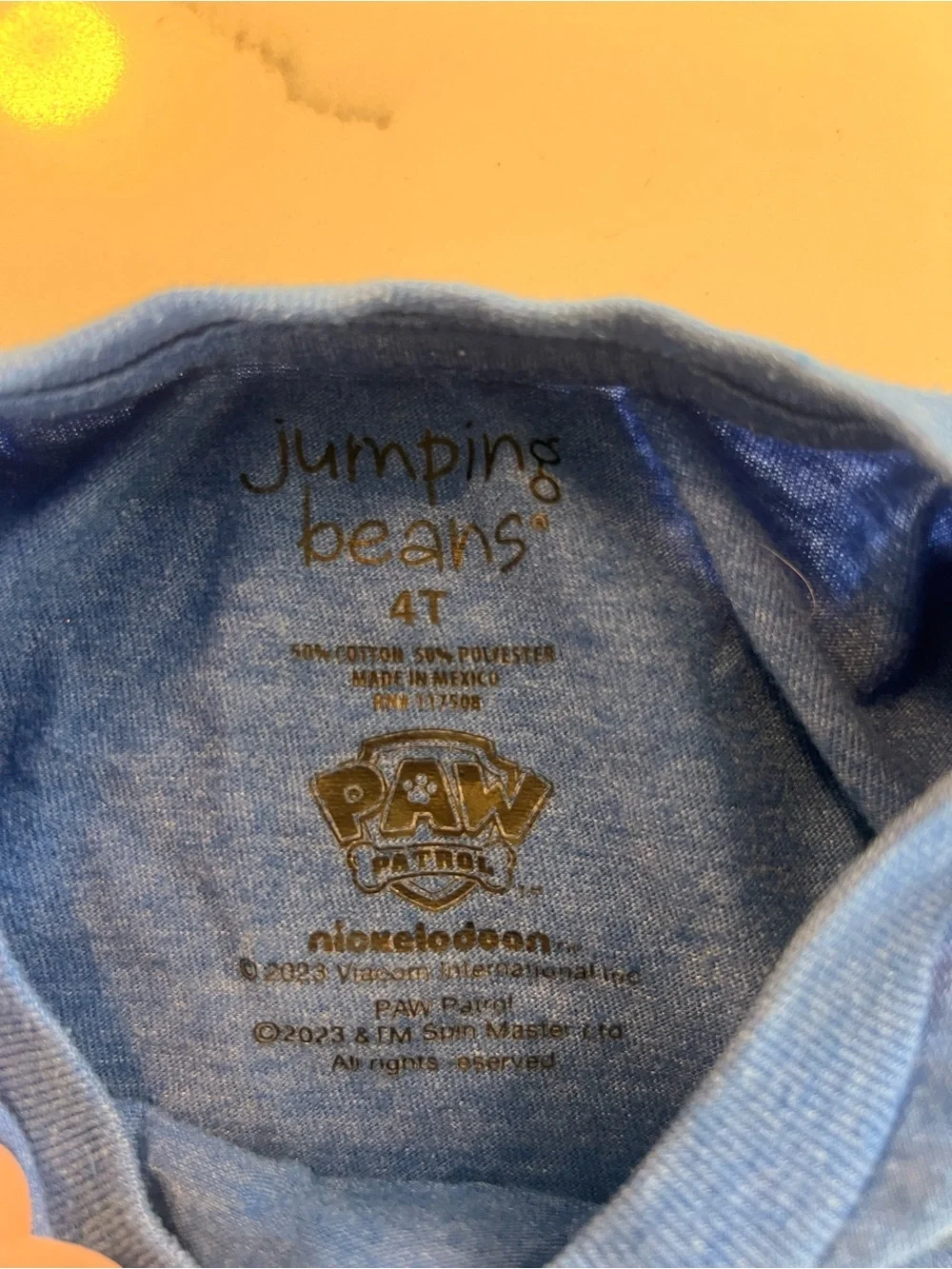 Paw Patrol Blue 'Totally Pawsome' Long-Sleeve Shirt
